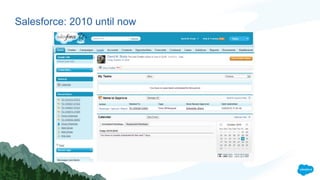 Salesforce: 2010 until now
 