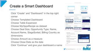 #CD19
Click “Create” and “Dashboard” in the top right
corner
Choose Templated Dashboard
Choose Table Expansion
Choose MyOp...