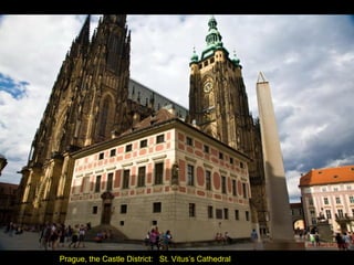Prague, the Castle District: St. Vitus’s Cathedral
 