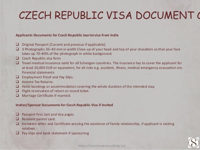 czech republic travel documents