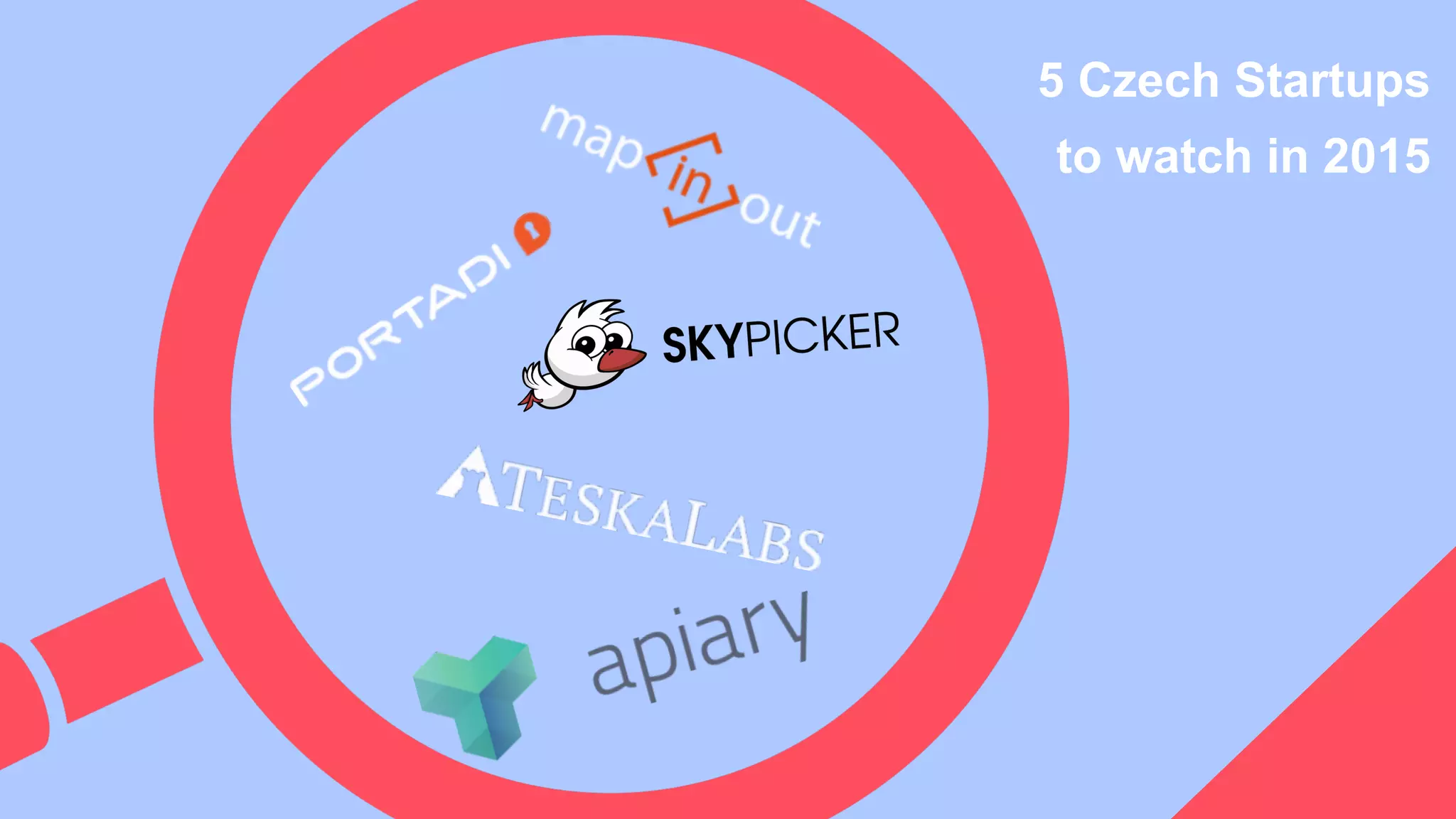 5 Czech Startups
to watch in 2015
 