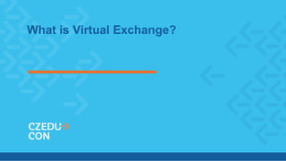 Verical Exchanges Virtual Exchange - Successfully connecting top-down policies with ...