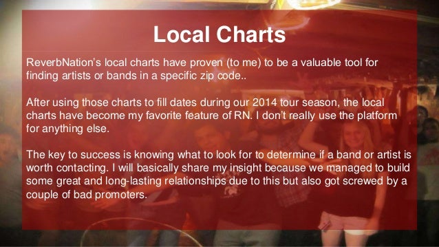 Reverbnation Com Local Charts