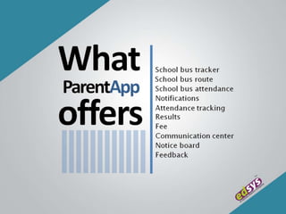 Parent app - a mobile application for parents