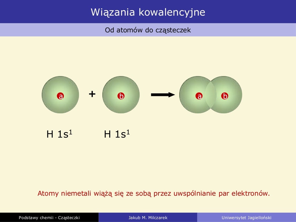 Cząsteczki – wiązania i budowa