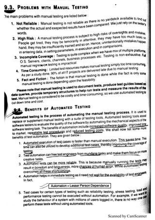 UNIT 4 Software Testing Notes (Topic Wise) | PDF