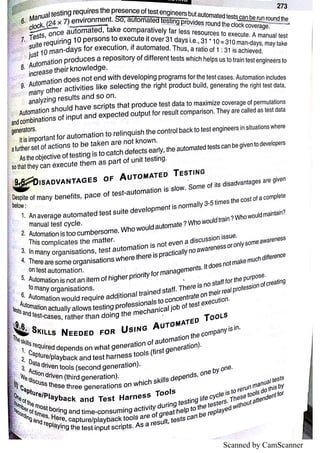 UNIT 4 Software Testing Notes (Topic Wise) | PDF