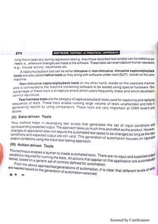 UNIT 4 Software Testing Notes (Topic Wise) | PDF