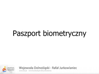 Paszport biometryczny 