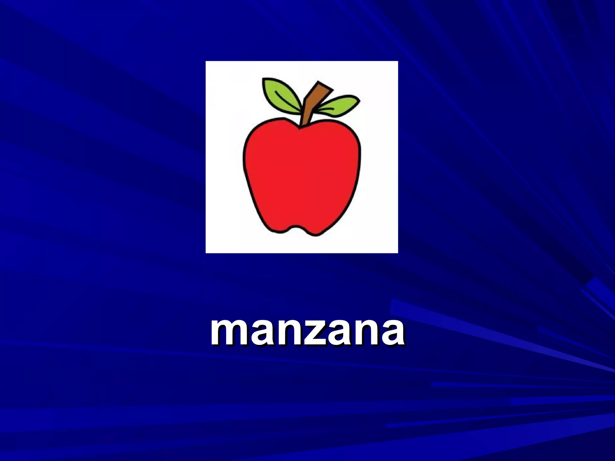 manzana

 