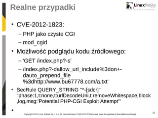 Leszek Miś "Czy twoj WAF to potrafi"