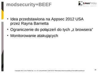 Leszek Miś "Czy twoj WAF to potrafi"