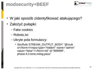 Leszek Miś "Czy twoj WAF to potrafi"