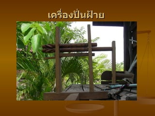 เครื่องปั่นฝ้าย
 