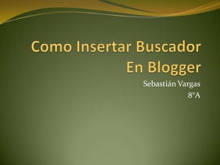 Sebastián Vargas
8°A
 