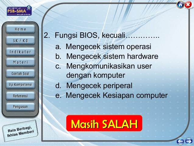 Sistem Operasi Dasar (Bios)