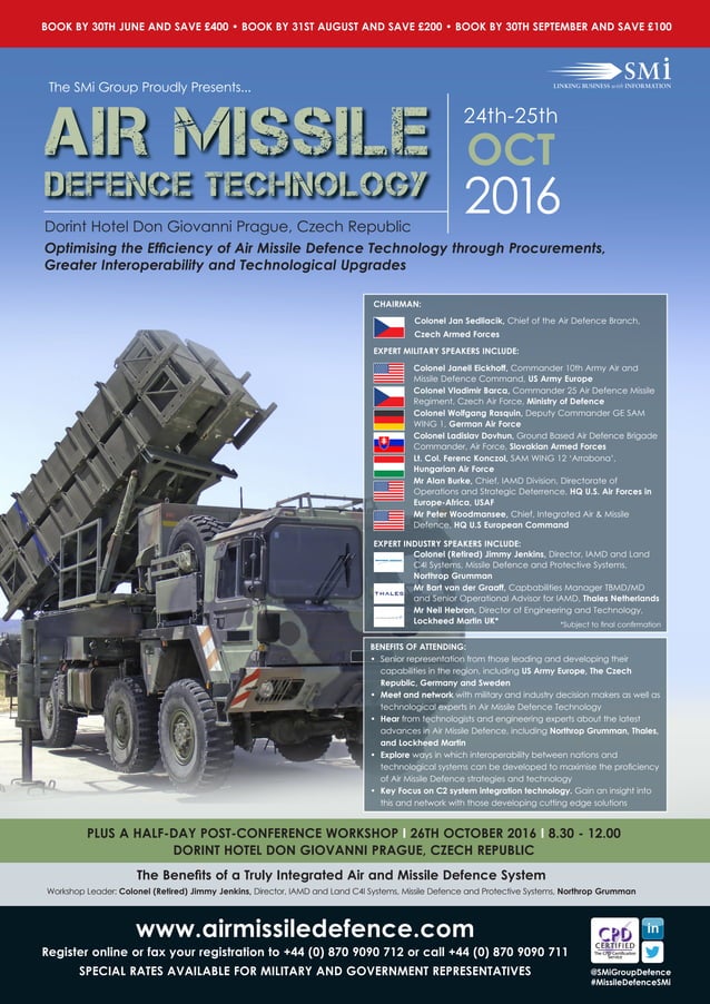 Smi Technology SMi Group's Air MIssile Defence Technology 2016 | PDF