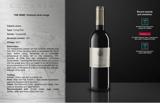 D.O.5 Hispanobodegas group .Wines introduction
