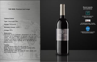 D.O.5 Hispanobodegas group .Wines introduction