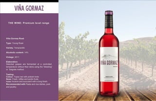 D.O.5 Hispanobodegas group .Wines introduction
