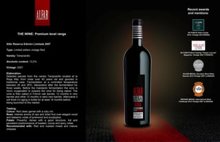 D.O.5 Hispanobodegas group .Wines introduction