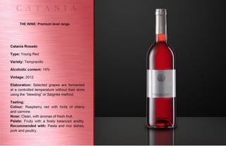 D.O.5 Hispanobodegas group .Wines introduction