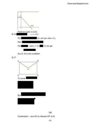 maths sample paper class 9 SA2 | DOCX