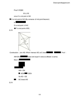 maths sample paper class 9 SA2 | DOCX