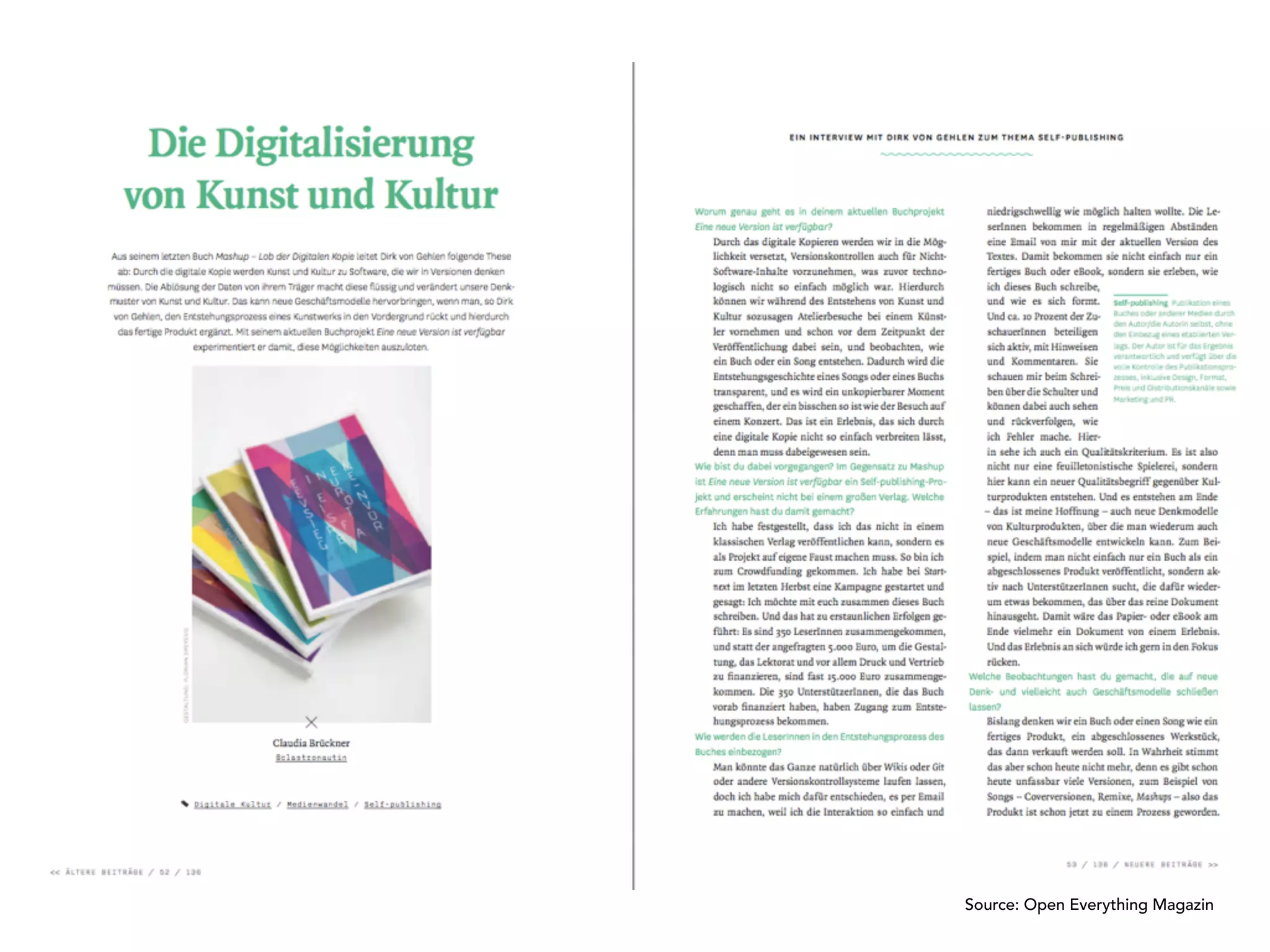 Source: Open Everything Magazin
 