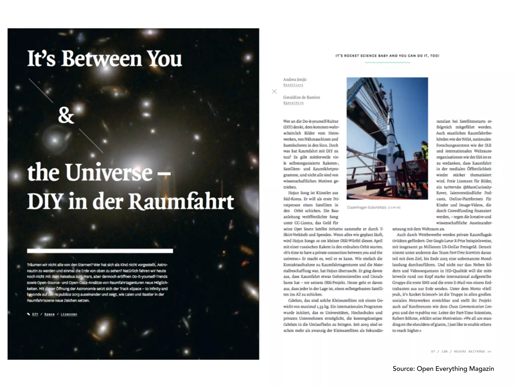 Source: Open Everything Magazin
 