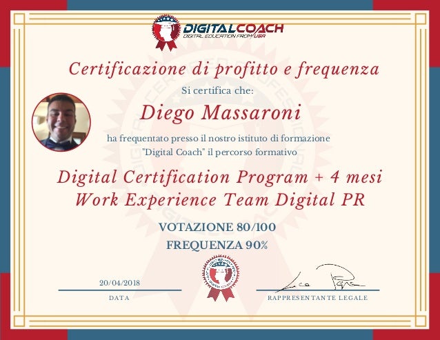 Dopo aver frequentato per 4 mesi