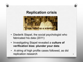 D. Mayo: Philosophy of Statistics & the Replication Crisis in Science ...