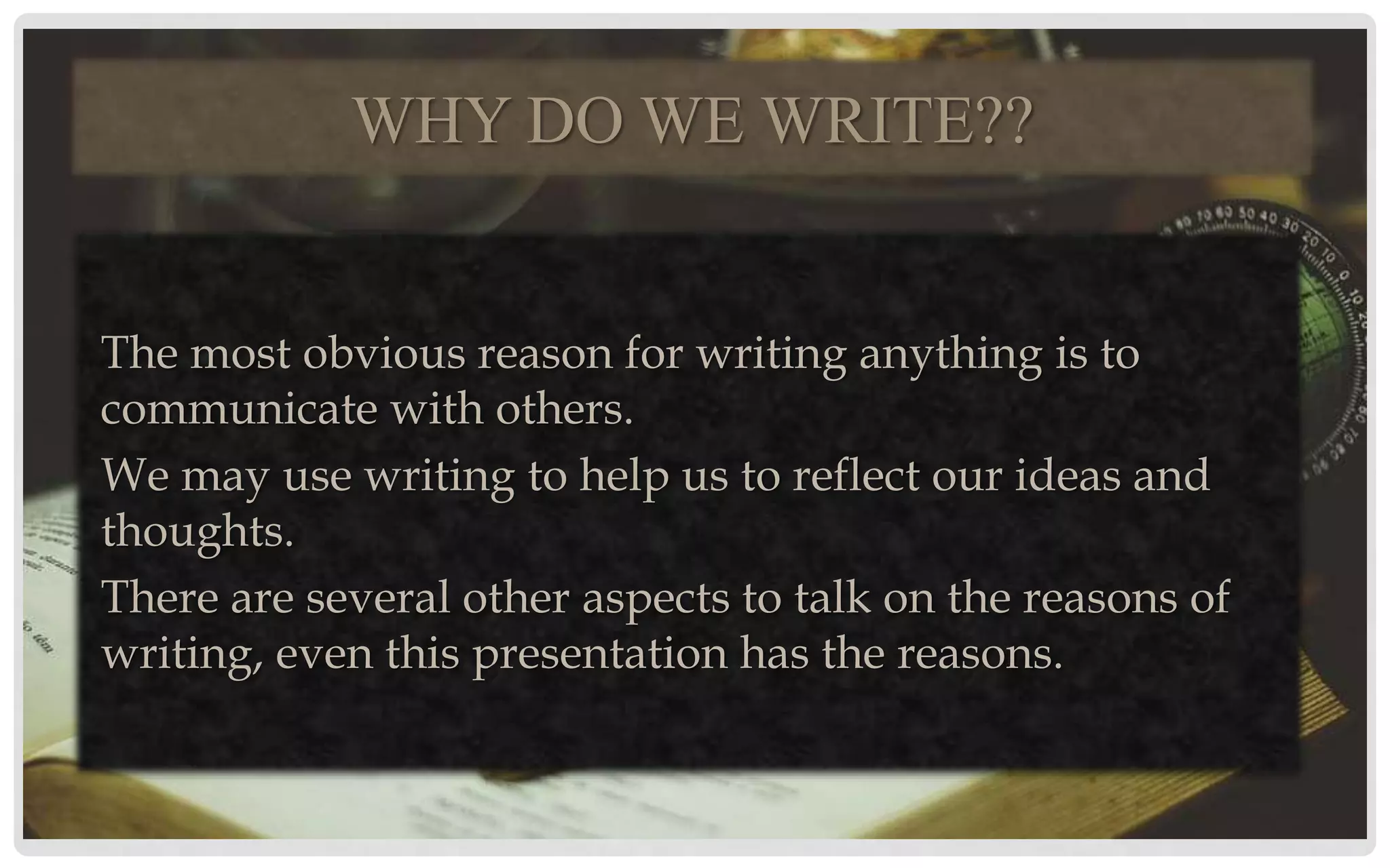 Purpose of Writing (Inform,Entertain,Persuade) PPT