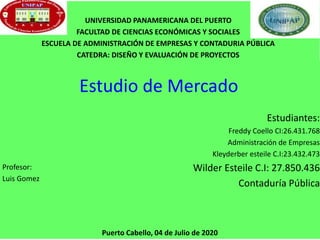 Estudio de Mercado | PPT