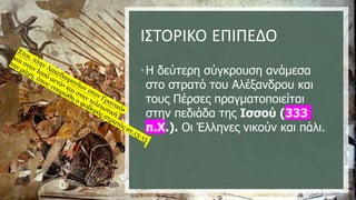 ΣΤΑ 200πΧ ΤΑ ΧΡΟΝΙΚΑ ΕΠΙΠΕΔΑ 