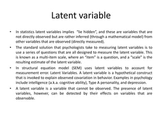Photo inspiration: These Questions Measure Latent Reference: Structural Equation Modeling By Abdul Rahim Chandio