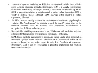 Structural equation modeling BY Abdul Rahim Chandio | PDF
