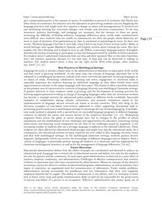 The Impact of Language Diversity on Educational Administration (www.kiu ...
