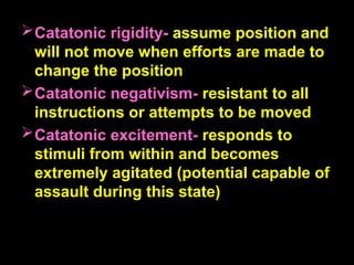 Move Past Rigidity SCHIZOPHRENIC DISORDER- PSYCHIATRIC MENTAL HEALTH NURSING | PPT