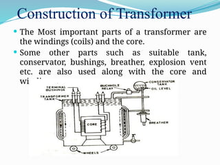 PPT ON TRANSFORMERS BASIC ELECTRICAL ENGINEERING.pptx