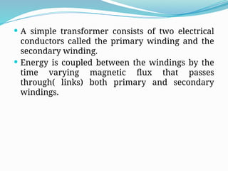 PPT ON TRANSFORMERS BASIC ELECTRICAL ENGINEERING.pptx