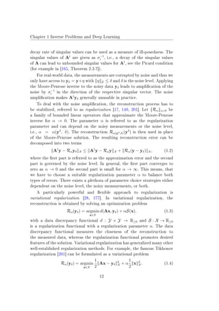 Advanced Techniques in Inverse Problems and Deep Learning for Imaging | PDF