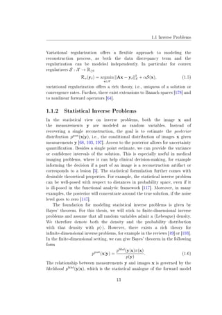Advanced Techniques in Inverse Problems and Deep Learning for Imaging | PDF