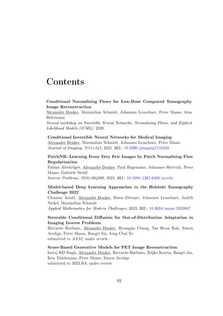 Advanced Techniques in Inverse Problems and Deep Learning for Imaging | PDF