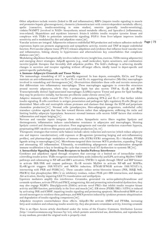 Role of Inflammatory Cytokines and Adipokines in the Pathogenesis of ...