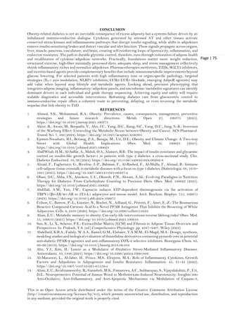 Role of Inflammatory Cytokines and Adipokines in the Pathogenesis of ...