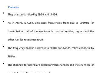 Digital AMPS and code division multiple access | PPT