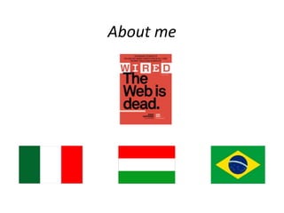 About me
 