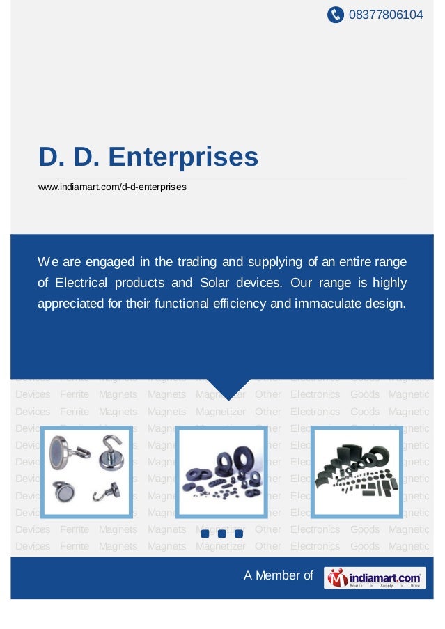 D. D. Enterprises, Chennai, Electrical Goods