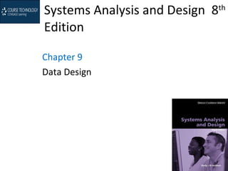 Systems Analysis and Design  8 th  Edition Chapter 9 Data Design 